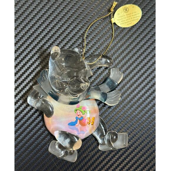 Bradford Editions Disney Winnie The Pooh Tigger 4 Crystal Clear Ornaments 2004 - Picture 12 of 14